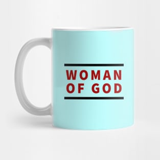 Woman Of God | Christian Typography Mug